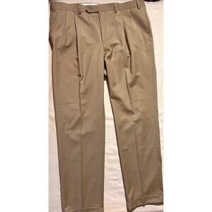Lauren Ralph Lauren High Performance Wool Pants 38/32 Tan Office Professional